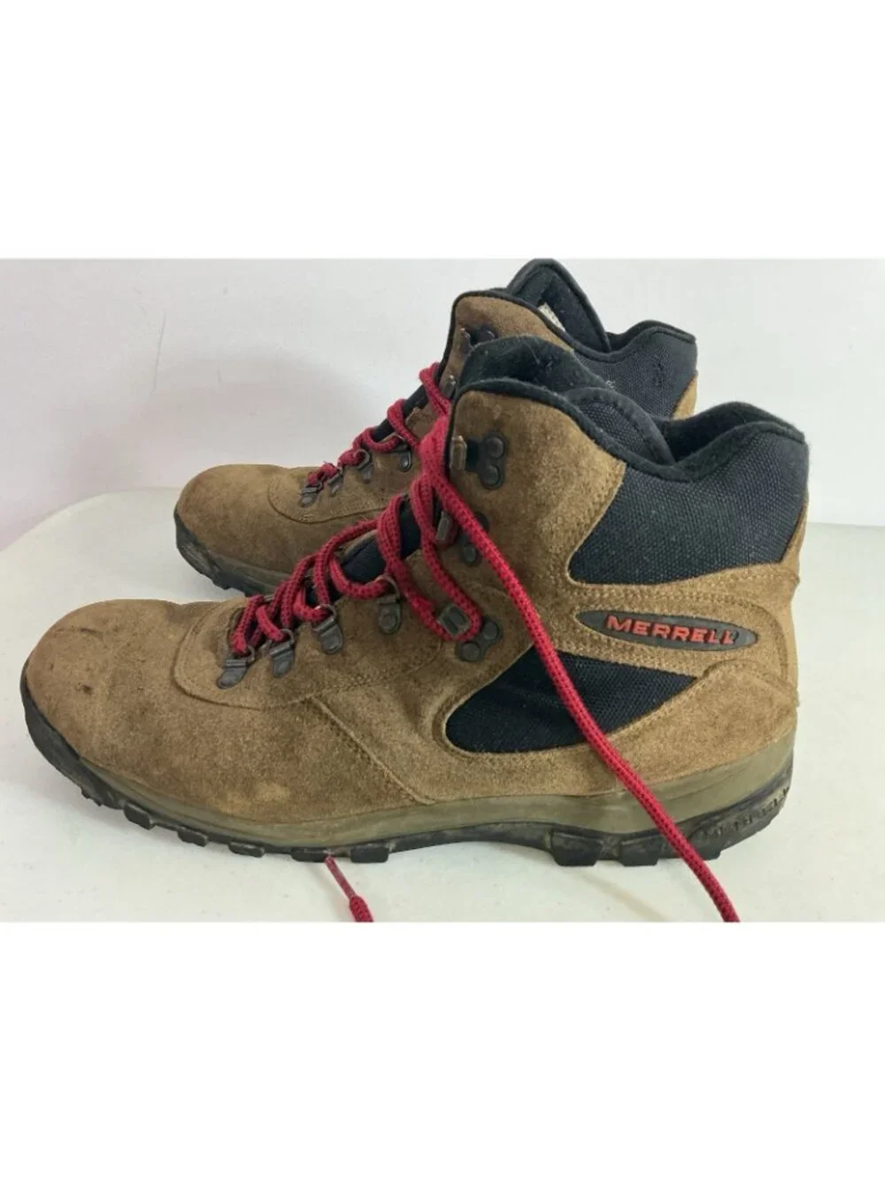 Merrell Hiking Boots Eagle Brown High Top Outdoor Mens 13
